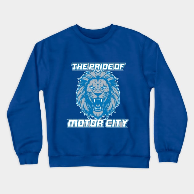 The Pride of the Motor City Crewneck Sweatshirt by Vector Deluxe